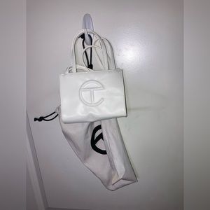 White Telfar bag SMALL NWOT